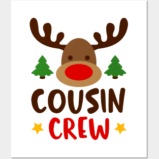 Cousin Crew Christmas Team Posters and Art